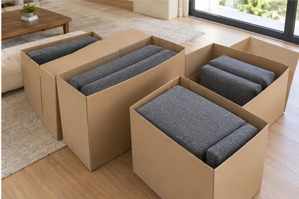 Sofa and home living selection
